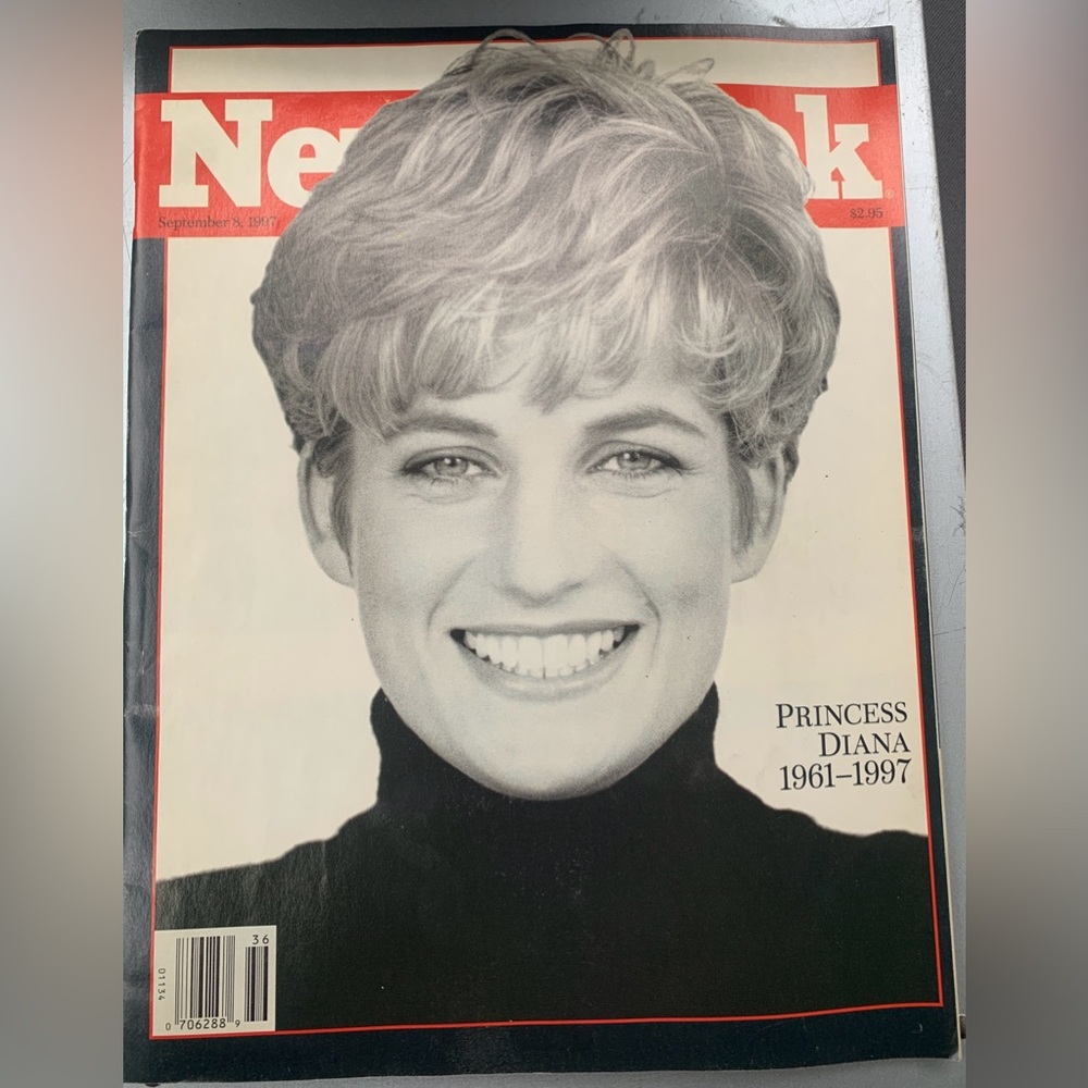 September 8 1997 Vtg Newsweek Magazine PRINCESS DIANA 1961-1997 Commemorative
